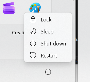 restart laptop or desktop